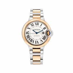 Cartier Ballon Bleu De 33MM W2BB0023  Two-Tone Watch